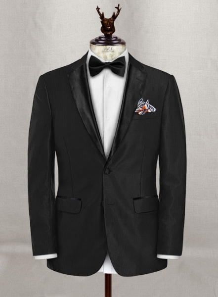 Napolean Twilight Black Wool Tuxedo Jacket