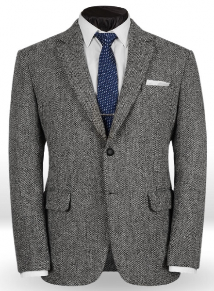 Harris Tweed Barley Gray Jacket