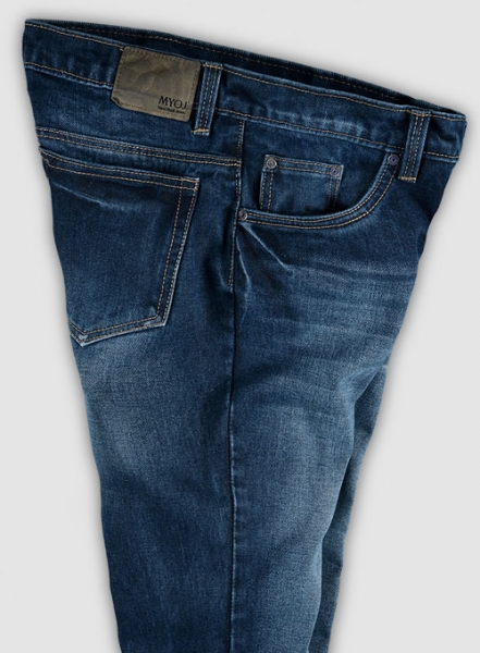 Bull Heavy Denim Indigo Wash Whisker Jeans