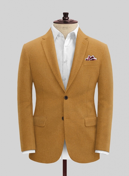 Naples Yellow Tweed Jacket