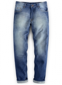 Rush Blue Hard Wash Whisker Jeans