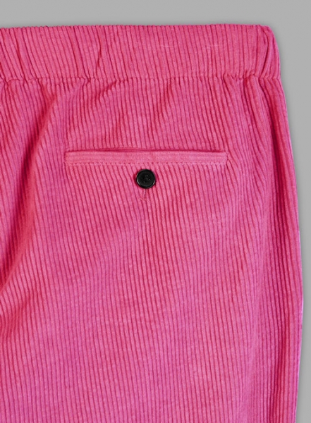 Easy Pants Fusica Pink Corduroy