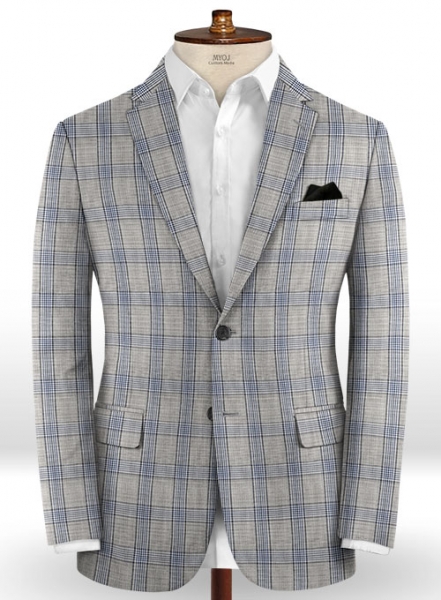 Napolean Inara Gray Wool Suit