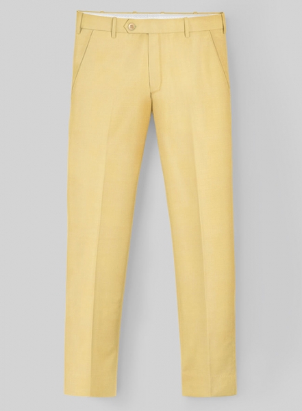 Scabal Yellow Wool Suit