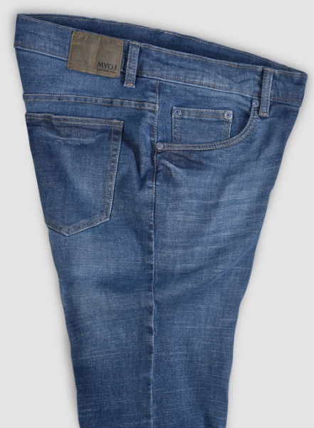 Texas Blue Stretch Stone Wash Whisker Jeans