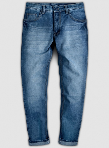 Bull Heavy Denim Stone Wash Whisker Jeans