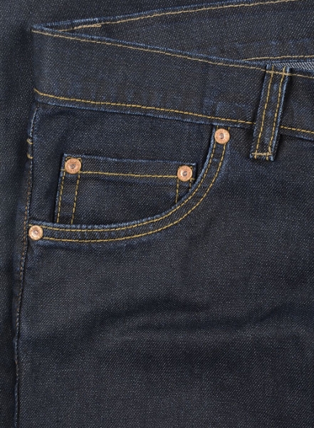 Melange Luxurious Deep Dark Blue Jeans - Denim-X