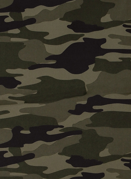 Green Stretch Camo Suit