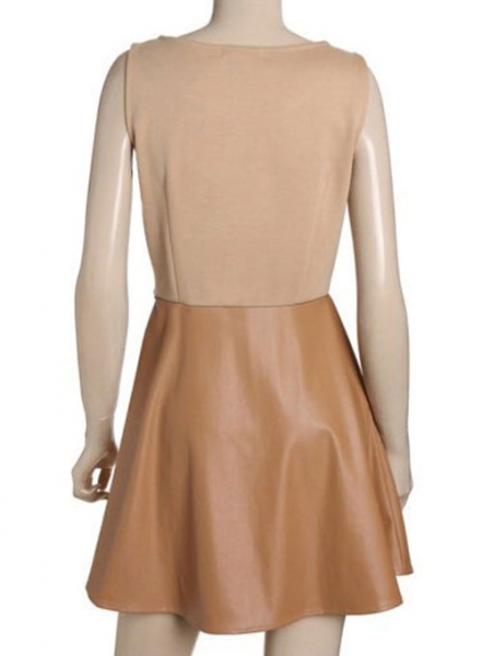 Flippy Leather Dress - # 776