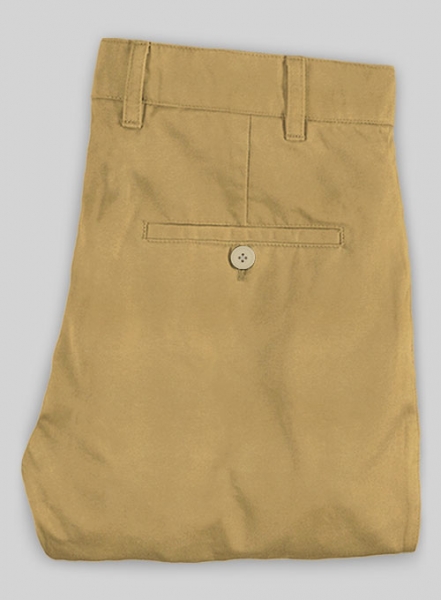 Khaki Chinos With Fit Guarantee