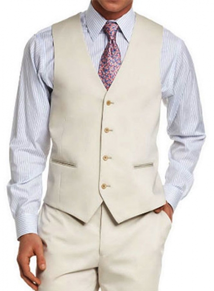 Cotton Waist Coat - Pre Set Sizes - Quick Order