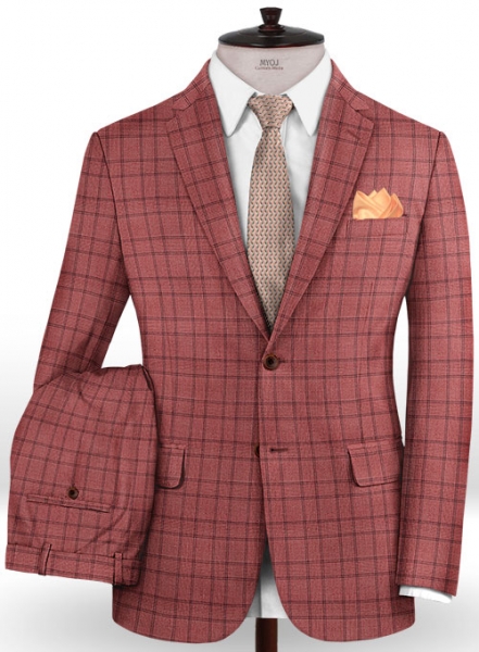 Napolean Corro Berry Wool Suit