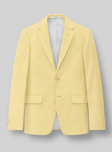 Napolean Yellow Wool Suit