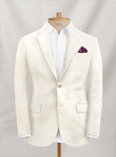 Safari Natural Cotton Linen Suit