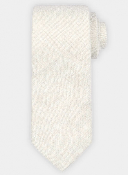 Italian Linen Tie - Meadow