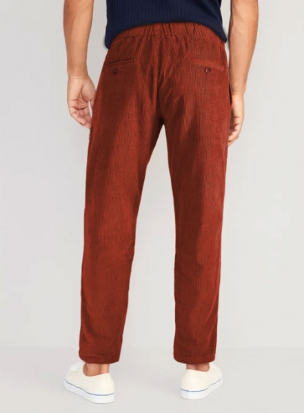 Easy Pants Burnt Sienna Corduroy