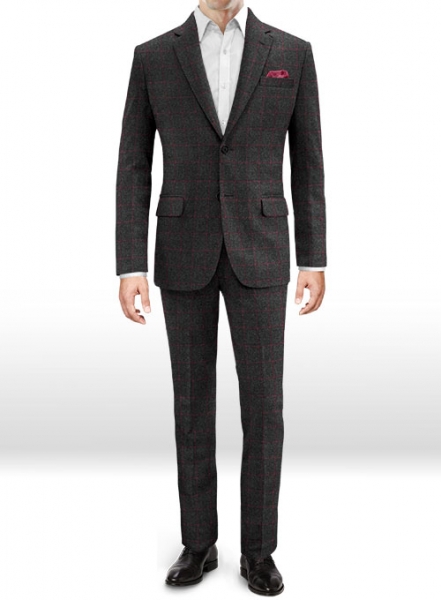 Bristol Charcoal Tweed Suit