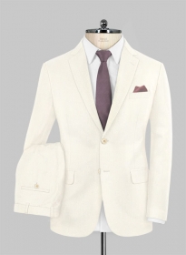 Napolean Ivory Wool Suit