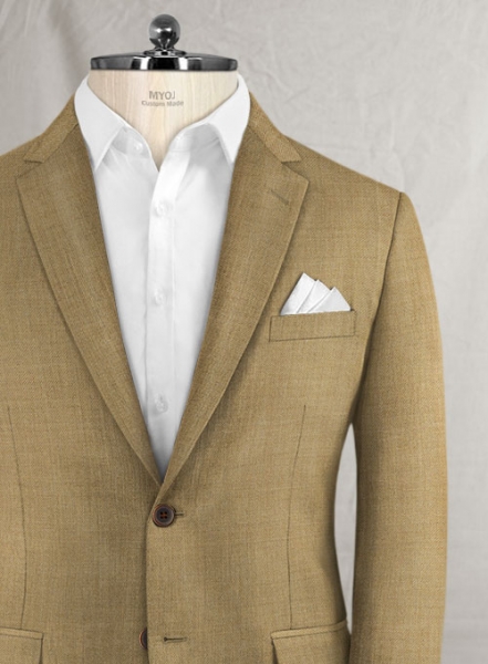 Reda Worsted Khaki Wool Jacket