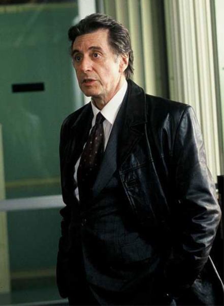 Al Pacino Insomnia Leather Trench Coat