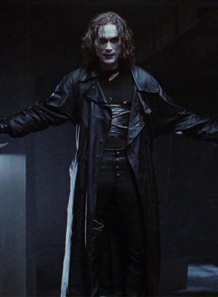 Brandon Lee The Crow Leather Coat