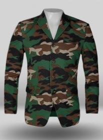 Jungle Green Brown Camo Jacket