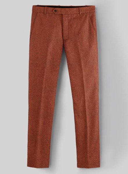 Melange Titan Rust Tweed Pants