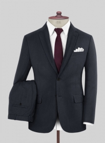 Blue Merino Wool Suit