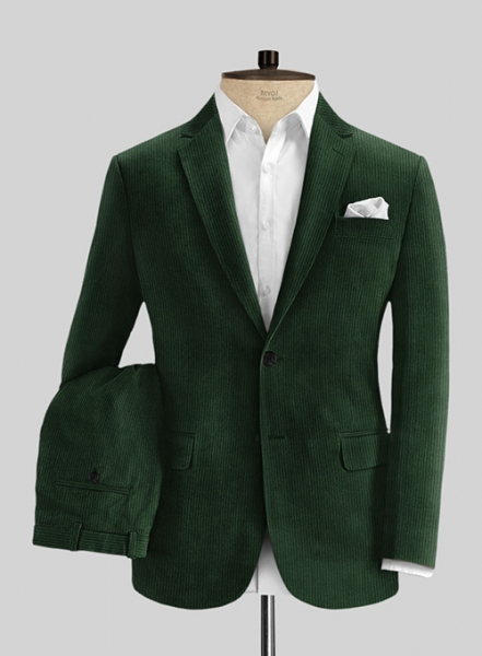 Green Corduroy Suit