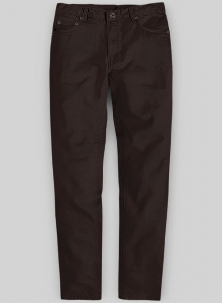 Caffe Brown Stretch Chino Jeans