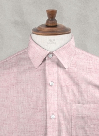 Solbiati Slate Pink Linen Shirt