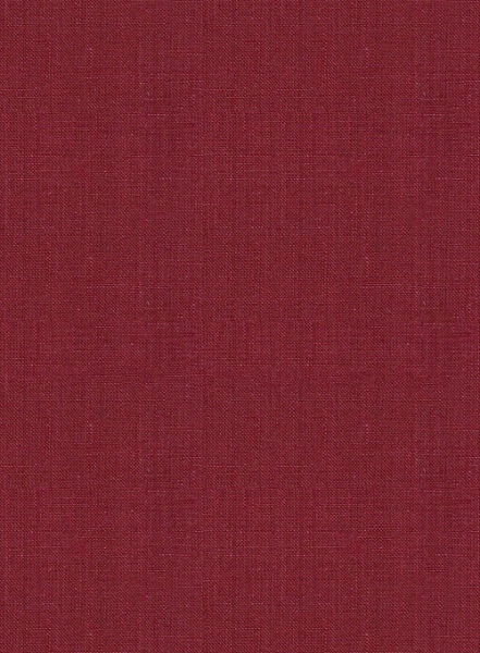 Easy Pants Moscow Maroon Pure Linen