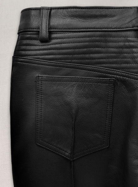 Leather Biker Jeans - Style #1