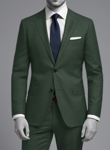 Napolean Green Wool Suit