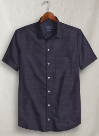 S.I.C. Tess. Italian Cotton Gusipe Shirt - Half Sleeves