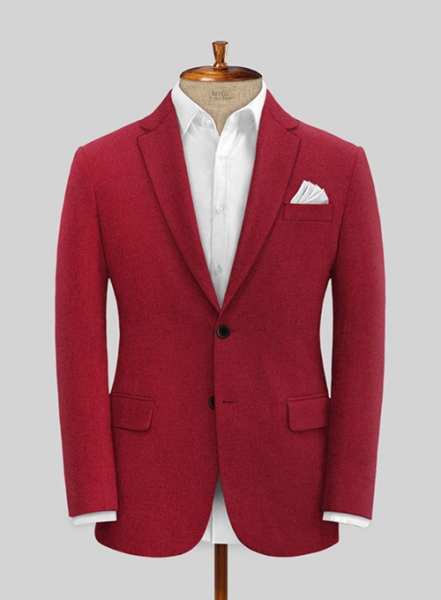 Naples Red Tweed Jacket