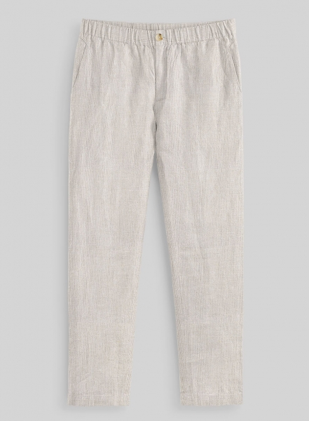 Easy Pants Pure Barn Beige Linen