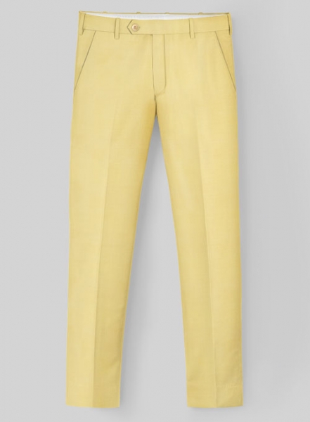 Napolean Yellow Wool Suit