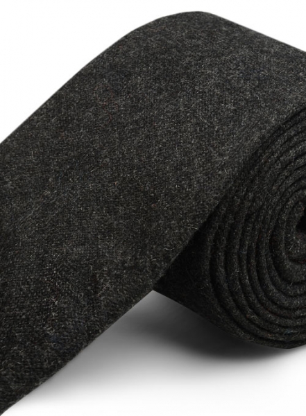 Tweed Tie - Hamburg Charcoal