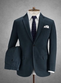 Caccioppoli Cotton Cashmere Astro Navy Suit