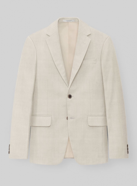 Napolean Muted Beige Wool Jacket