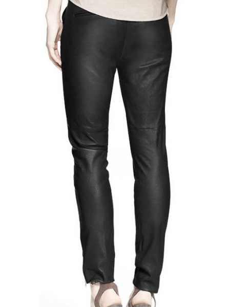 Athens Leather Biker Pants