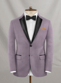 Napolean Lavander Wool Tuxedo Jacket