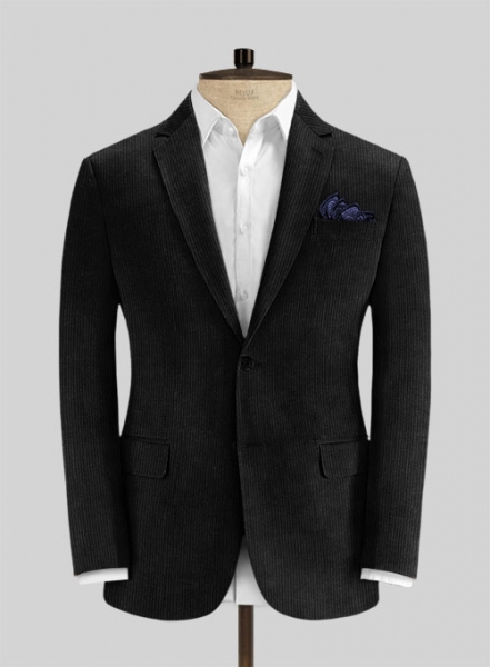 Black Corduroy Suit