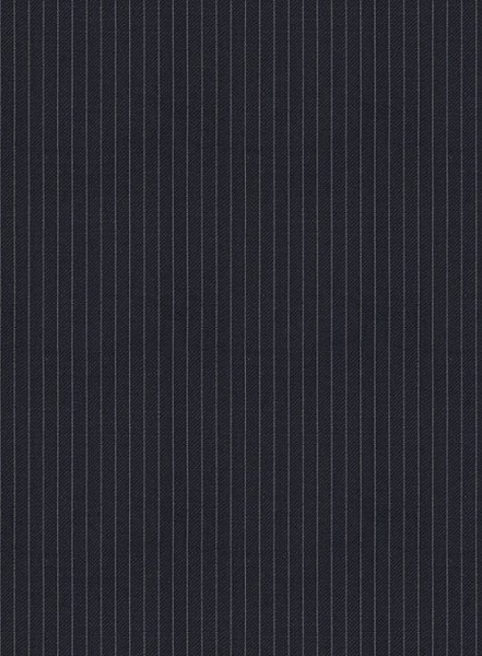 Napolean Mini Stripe Dark Blue Wool Jacket