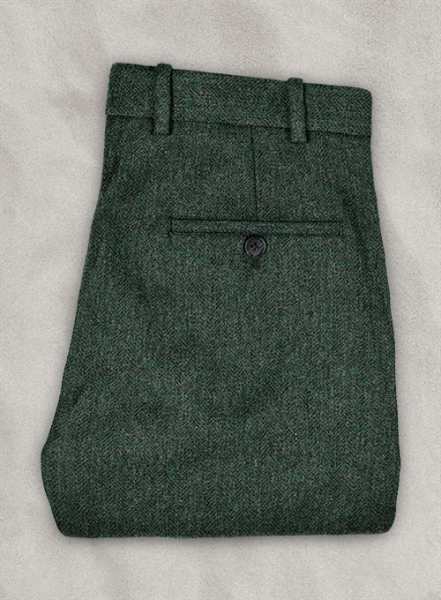 Haberdasher Green Tweed Pants