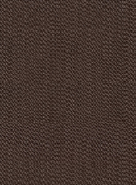 Scabal Brown Wool Suit