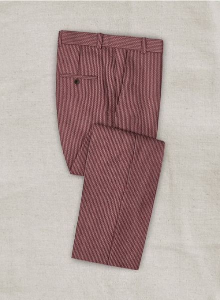 Solbiati Rosewood Seersucker Suit