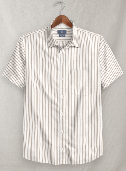 S.I.C. Tess. Italian Cotton Chocci Shirt - Half Sleeves