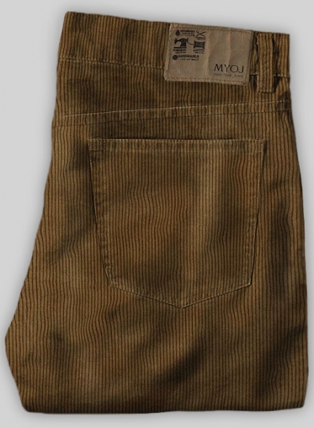 Brown Corduroy Jeans - 8 Wales